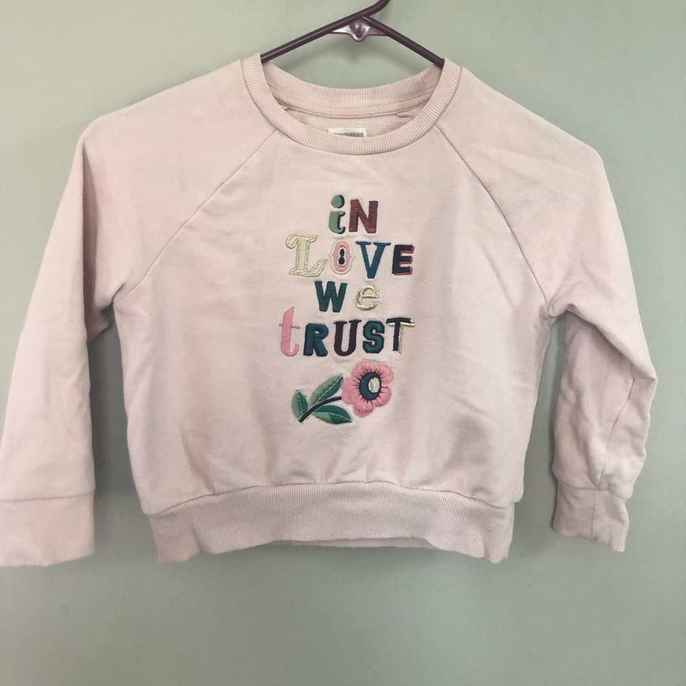 Girls Gymboree sweatshirt